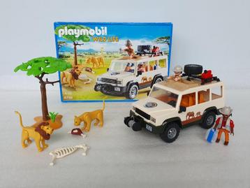 Playmobil 6798: Safari 4x4 met Lier beschikbaar voor biedingen