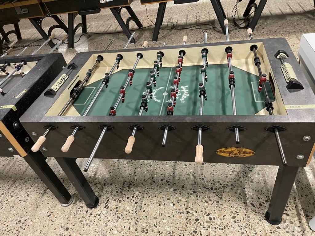 tafelvoetbal / voetbaltafel / Jupiter Homestar (12 stuks), Kinderen en Baby's, Speelgoed | Voetbaltafels, Zo goed als nieuw, Ophalen