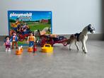 Playmobil Country - 5226-Paardenkoets met familie (met doos), Comme neuf, Ensemble complet, Enlèvement ou Envoi