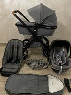 Dubatti One 4 Black Mélange kinderwagen 3-in-1 Compleet Set, B, Ophalen of Verzenden, Zo goed als nieuw, W