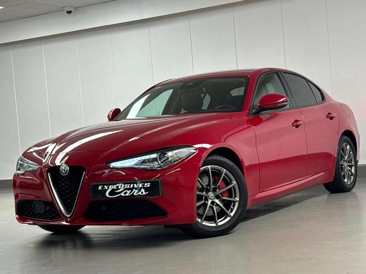 Alfa Romeo Giulia 2.2JTDM 136CV CAMERA CUIR GPS XENON LED RE, Auto's, Alfa Romeo, Bedrijf, Te koop, Giulia, ABS, Achteruitrijcamera