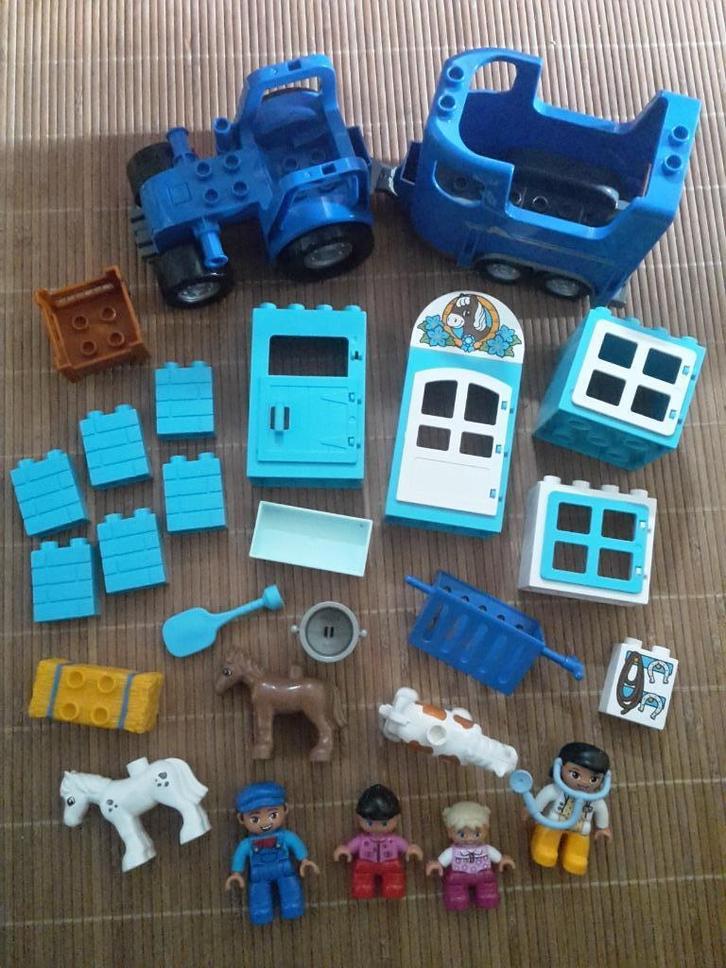 Mooie Duplo manège set met allerlei, 26 stuks, als nieuw, Kinderen en Baby's, Speelgoed | Duplo en Lego, Zo goed als nieuw, Duplo