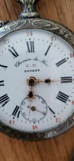 BleGre ROSKOPF Patent Zeldzaam Zakhorloge, Handtassen en Accessoires, Ophalen, Zilver, Zakhorloge