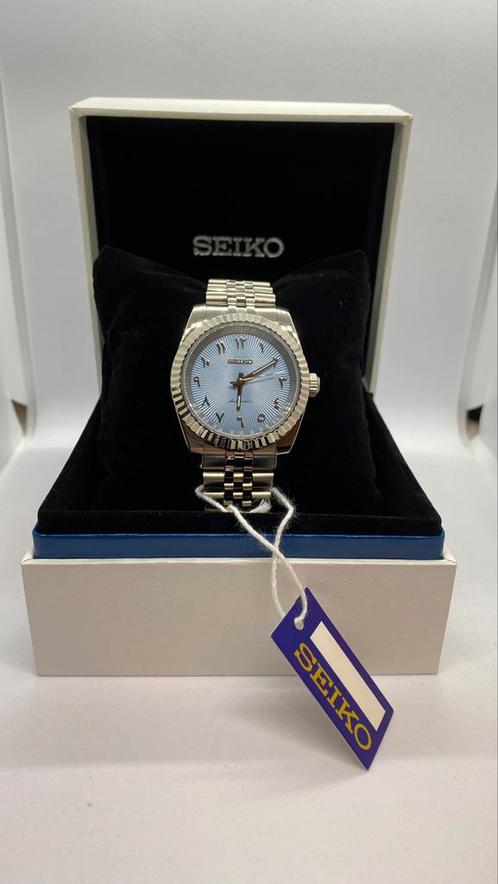 Seiko Mod Tiffany blue Arabic Dial, Bijoux, Sacs & Beauté, Montres | Femmes, Neuf, Montre-bracelet, Seiko, Acier, Acier