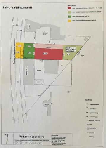 Bouwgrond (project zie beschrijving) beschikbaar voor biedingen