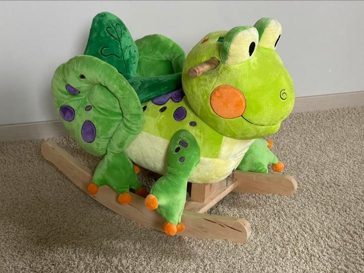 Fauteuil à bascule Big Frog avec animal à bascule, Enfants & Bébés, Jouets | Jouets a bascule, Comme neuf, Enlèvement ou Envoi
