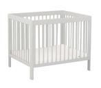 Wit babypark mét omranding & matras (lukas, rêves d'anais), Ophalen, Zo goed als nieuw, Rechthoekig, In hoogte verstelbaar