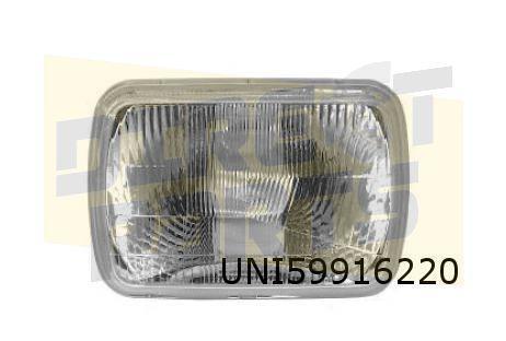 Universeel / Mazda / Mitsubishi / Suzuki koplamp rechthoek 1, Auto-onderdelen, Verlichting, Mazda, Suzuki, Mitsubishi, Nieuw, Ophalen of Verzenden