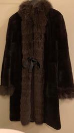 Bontjas van konijn, Kleding | Dames, Ophalen, Zo goed als nieuw, Maat 38/40 (M), Bruin