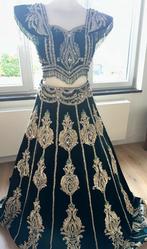 Henna kleed, Kleding | Dames, Ophalen, Zo goed als nieuw, Groen, Trouwjurk