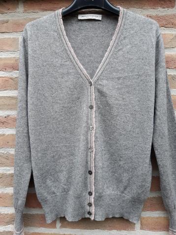 Cashmere/zijden cardigan 'Maria Di Ripabianca' maat 38  disponible aux enchères