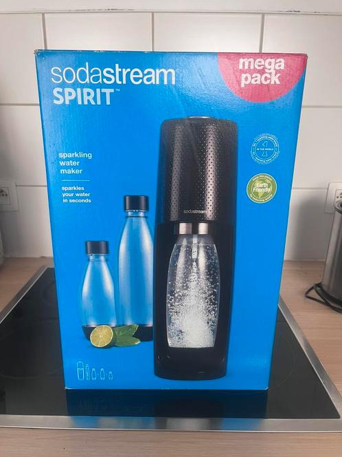 Sodastream Spirit Mega Pack - Neuf, jamais utilisé + gaz, Elektronische apparatuur, Bruiswatermachines, Nieuw, Ophalen