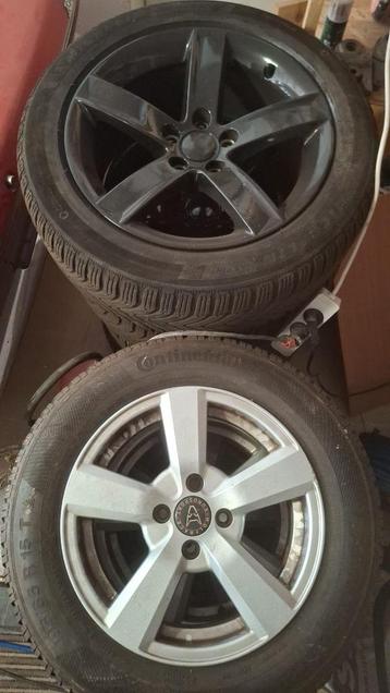 Autobanden sets van 4 met velg beschikbaar voor biedingen