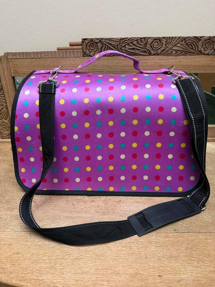 Draagtas voor minihondje, Animaux & Accessoires, Boîtes de transport, Utilisé, Enlèvement