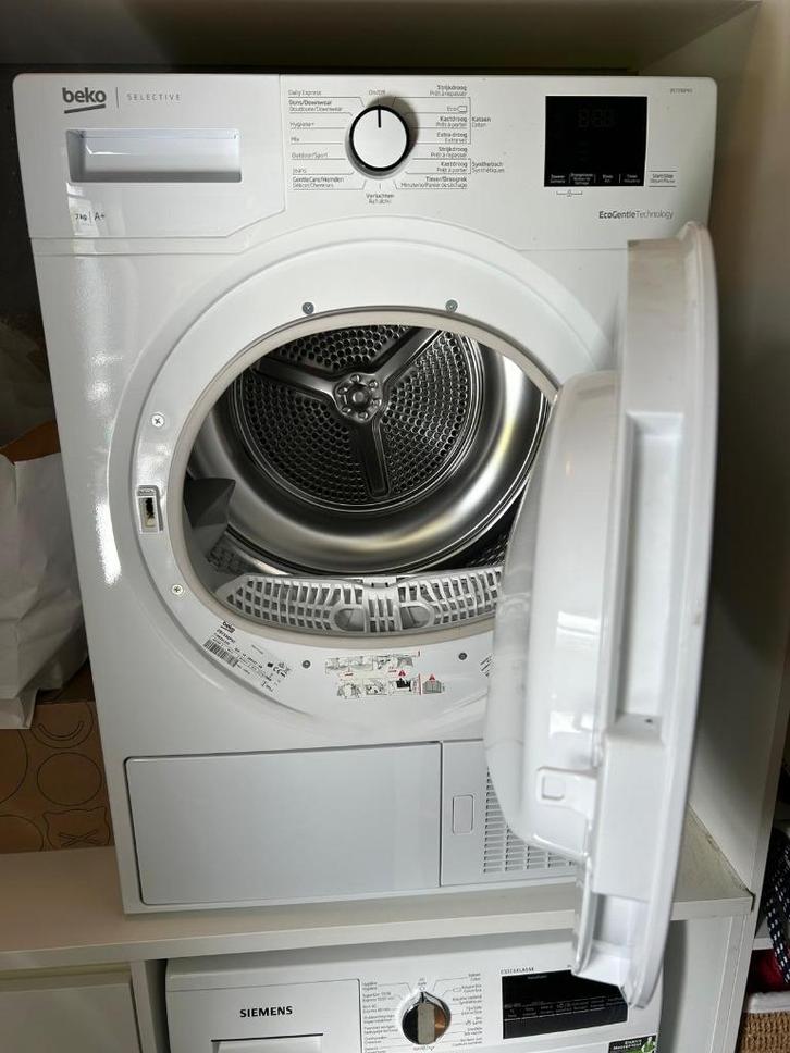 Droogkast Beko DS7336PXO – 7 kg, A+, Elektronische apparatuur, Droogkasten, Gebruikt, Condens, Voorlader, 6 tot 8 kg, Energieklasse A of zuiniger
