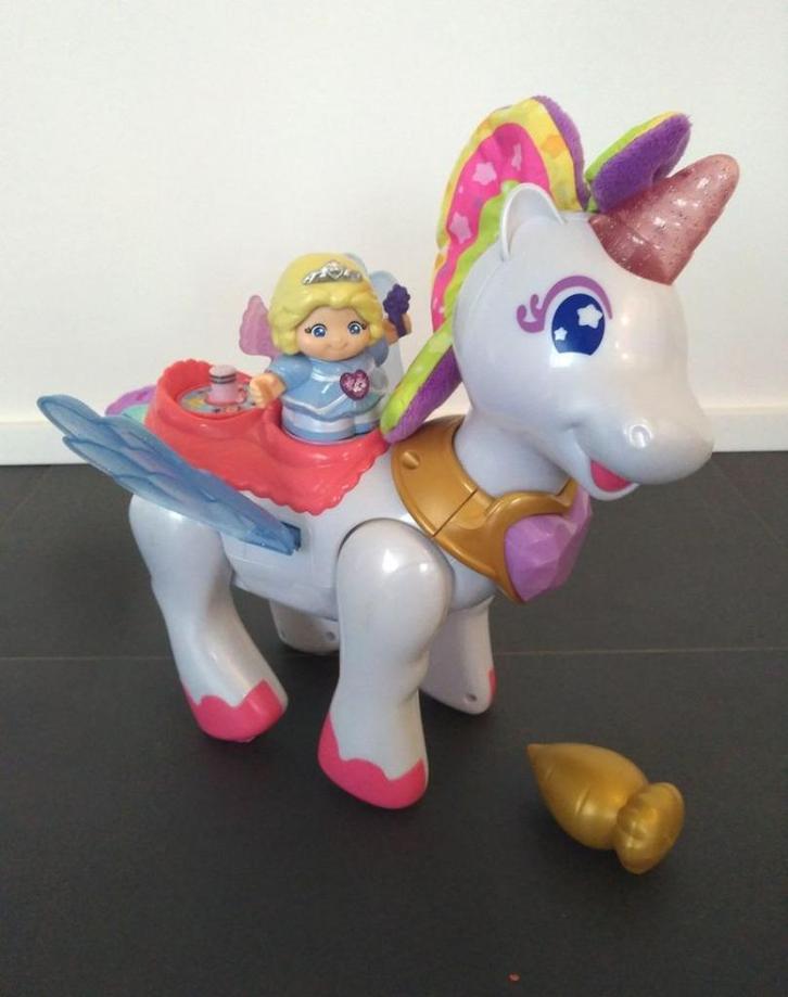 Vtech Vrolijke Vriendjes magische eekhoorn & Femke fee, Kinderen en Baby's, Speelgoed | Vtech, Zo goed als nieuw, 6 maanden tot 2 jaar