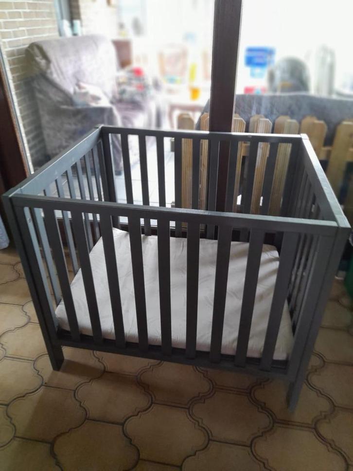 BABYPARK MET TOEBEHOREN, Kinderen en Baby's, Babyparken, Gebruikt, Rechthoekig, In hoogte verstelbaar, Boxkleed, Ophalen