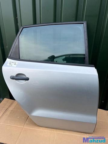 VW POLO 6R 6C zilver LA7W rechts achter deur portier 2009-20 beschikbaar voor biedingen