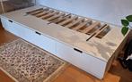EENPERSOONS BED NORDLI IKEA, Huis en Inrichting, Slaapkamer | Bedden, Ophalen, 90 cm, Eenpersoons, Wit