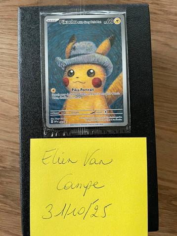 Pikachu Van Gogh (2x beschikbaar ) beschikbaar voor biedingen