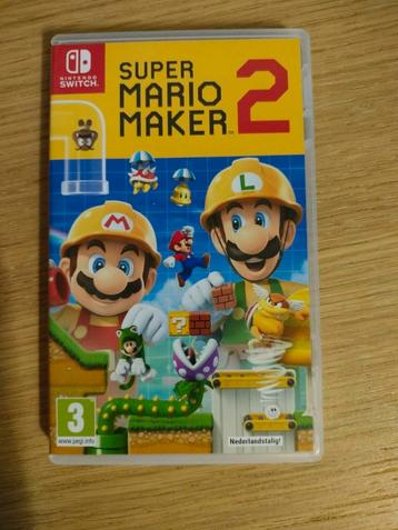 Switch spel super mario maker 2 beschikbaar voor biedingen