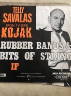 7" Telly Savalas, Rubber Bands and bits of string, Ophalen of Verzenden, 1960 tot 1980, Gebruikt, Jazz