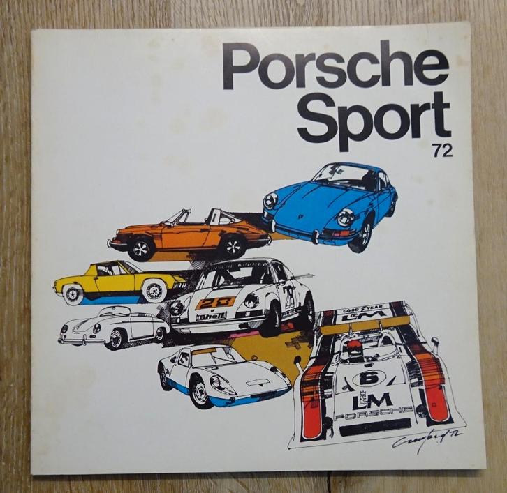 Porsche Sport 1972 boek Joe Rusz, Boeken, Auto's | Boeken, Gelezen, Porsche, Ophalen of Verzenden