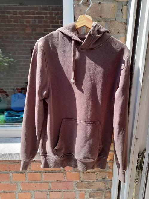 Donkerbruine hoodie van Angelo Litrico Medium, Kleding | Heren, Truien en Vesten, Zo goed als nieuw, Maat 48/50 (M), Bruin, Ophalen of Verzenden
