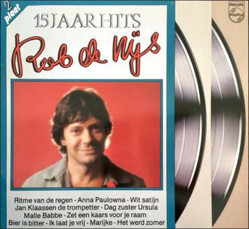 vinyl: ROB DE NIJS - 15 JAAR HITS  (2LP) beschikbaar voor biedingen