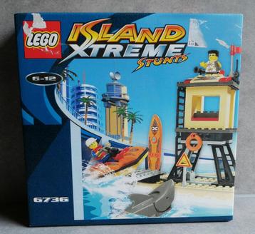 lego island xtreme stunts 6736 en 6739 beach lookout truck beschikbaar voor biedingen