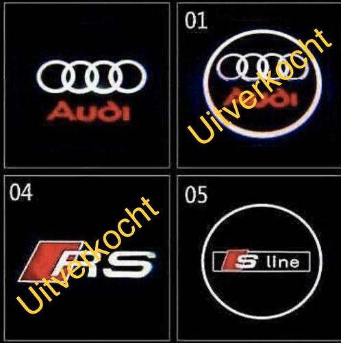 Audi deurverlichting Logo Led, Auto diversen, Tuning en Styling, Ophalen of Verzenden