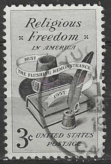 USA 1957 - Yvert 635 - Godsdienstvrijheid (ST) beschikbaar voor biedingen