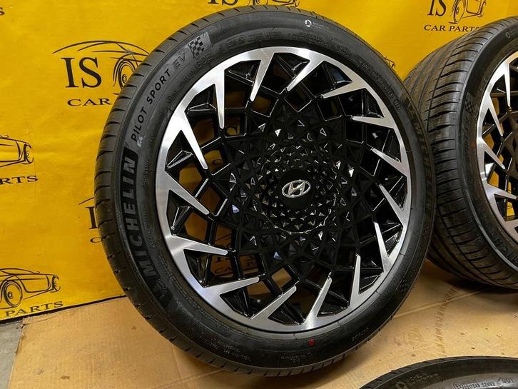 Hyundai ioniq 5 20 inch velgen in beperkte oplage + Michelin, Auto-onderdelen, Banden en Velgen, Banden en Velgen, Zomerbanden