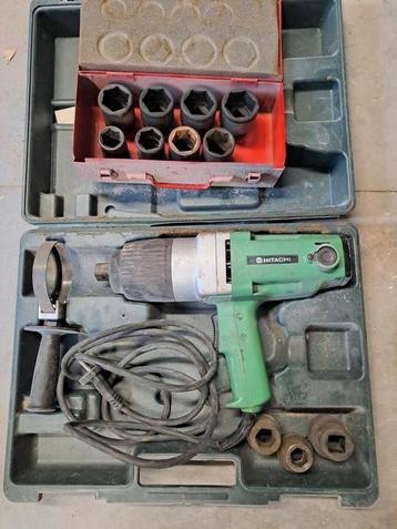Hitachi WH22 slagmoersleutel  met extra koffer beschikbaar voor biedingen