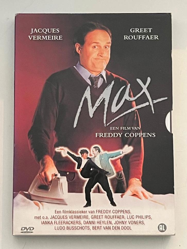 Max (Jacques Vermeire & Greet Rouffaer) DVD, CD & DVD, DVD | Néerlandophone, Utilisé, Film, Comédie, Tous les âges, Enlèvement ou Envoi