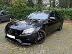 MERCEDES C63 AMG W205 FACELIFT, Auto's, Automaat, Achterwielaandrijving, Zwart, Leder