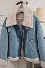 Jas Zara M, Ophalen, Zo goed als nieuw, Maat 38/40 (M), Blauw