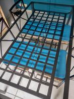 Table en verre rectangulaire + 6 chaises, 100 à 150 cm, Cinq personnes ou plus, Enlèvement, Utilisé