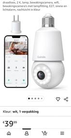 2x e27 fitting camera's, Audio, Tv en Foto, Videobewaking, Ophalen