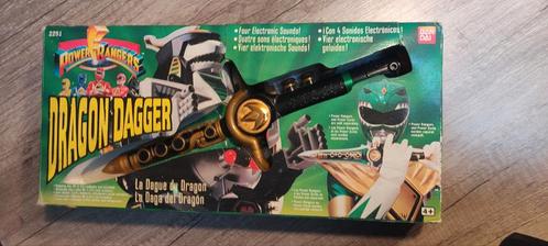 Vintage Power Rangers Dragon Dagger Bandai 1993, Kinderen en Baby's, Speelgoed | Actiefiguren, Gebruikt, Ophalen of Verzenden