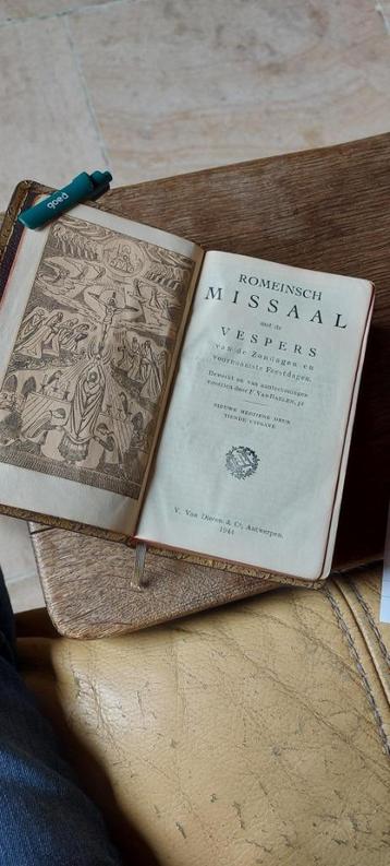 Missaal met vespers (verzenden kan ook beschikbaar voor biedingen