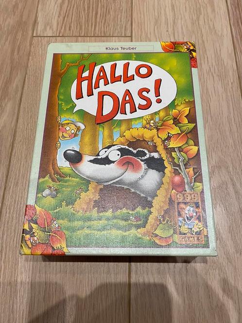 Gezelschapsspel Hallo Das! 999games, Hobby en Vrije tijd, Gezelschapsspellen | Bordspellen, Ophalen of Verzenden