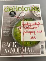 Kooktijdschrift Delicious. Jaargang 2023., Boeken, Kookboeken, Gelezen, Gezond koken, Europa, Tapas, Hapjes en Dim Sum