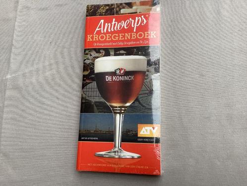 Antwerps Kroegenboek Eddy Vereycken, Collections, Marques de bière, Neuf, Autres types, Enlèvement