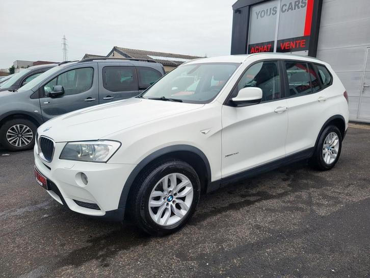 BMW X3 4x4 2.0D, Auto's, BMW, Bedrijf, X3, 4x4, Parkeersensor, Radio, Diesel, Euro 5, 5 deurs, Handgeschakeld, Leder, Ophalen