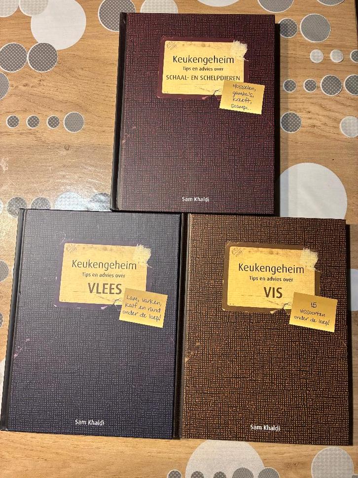 Keukengeheimen van Sam Khaldi, Boeken, Kookboeken, Zo goed als nieuw, Ophalen of Verzenden