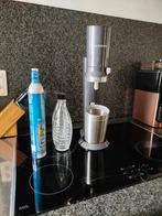 sodastream glazen flessen +gasfles, Ophalen, Gebruikt