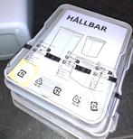 Opbergen afvalbakjes Ikea Hallbar 10L 4 stuks, Enlèvement ou Envoi, Neuf