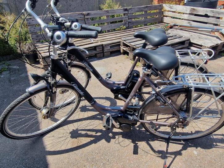 Gepida 2 fietsen, Fietsen en Brommers, Elektrische fietsen, Zo goed als nieuw, Ophalen