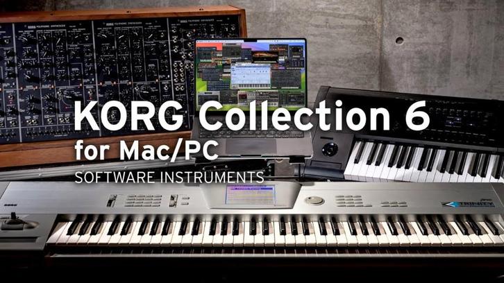 KORG Collection 6 (nieuw), Informatique & Logiciels, Logiciel Audio, Neuf, MacOS, Windows, Envoi